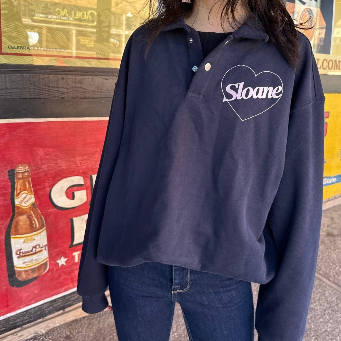 Sloane Arts Polo Sweatshirt